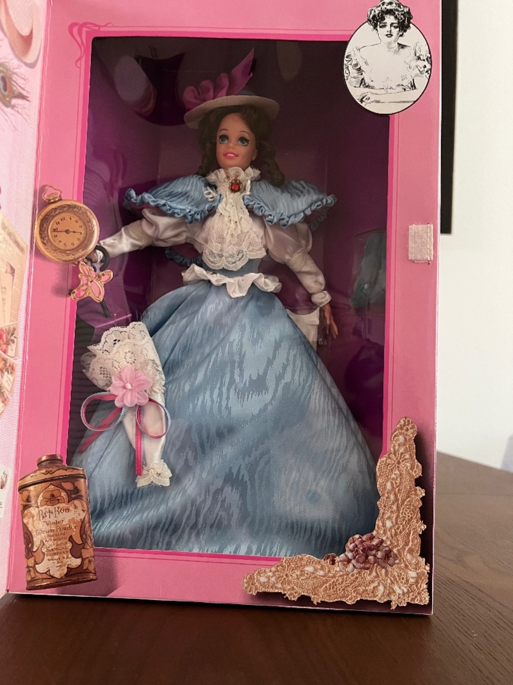 1993 Gibson Girl Barbie Great Eras Collection Mattel Vintage NRFB
